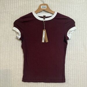 Skims sold out NA Soft Lounge Baby Tee insold  Multi, Size na sold